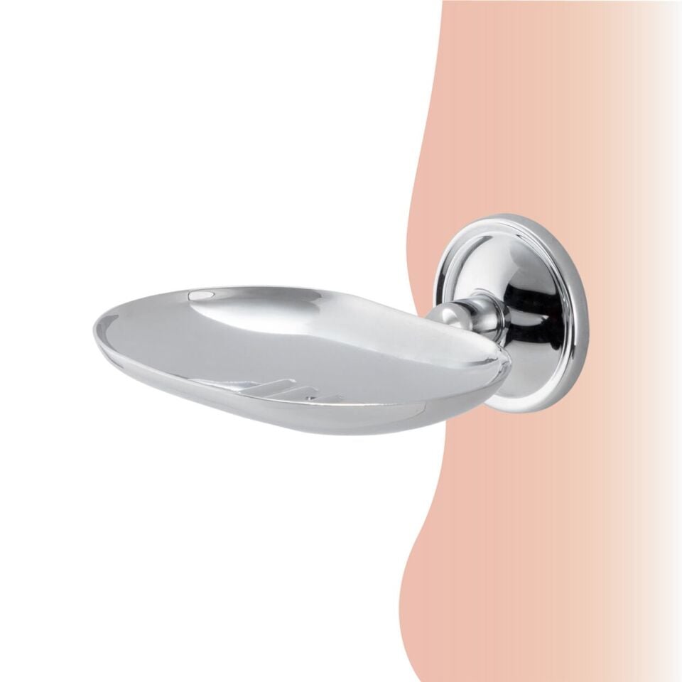 BANYOLİA - Çelik Banyo Bella Cansu Montajlı Sabunluk Krom(50-054)