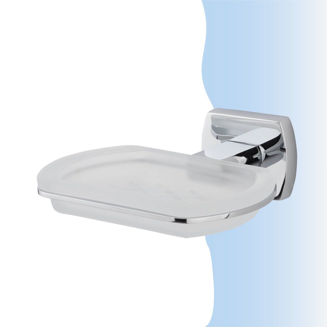 BANYOLİA - Çelik Banyo Milano Montajlı Sabunluk (MLN10-003)