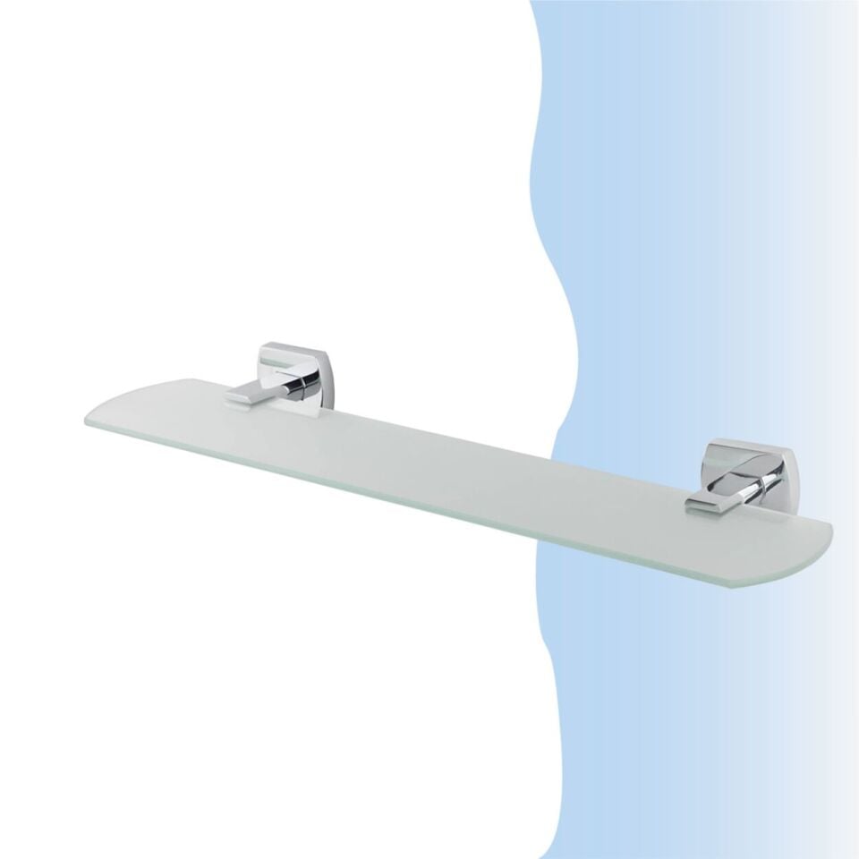 BANYOLİA - Çelik Banyo Milano Ayna Etajeri (MLN10-005)