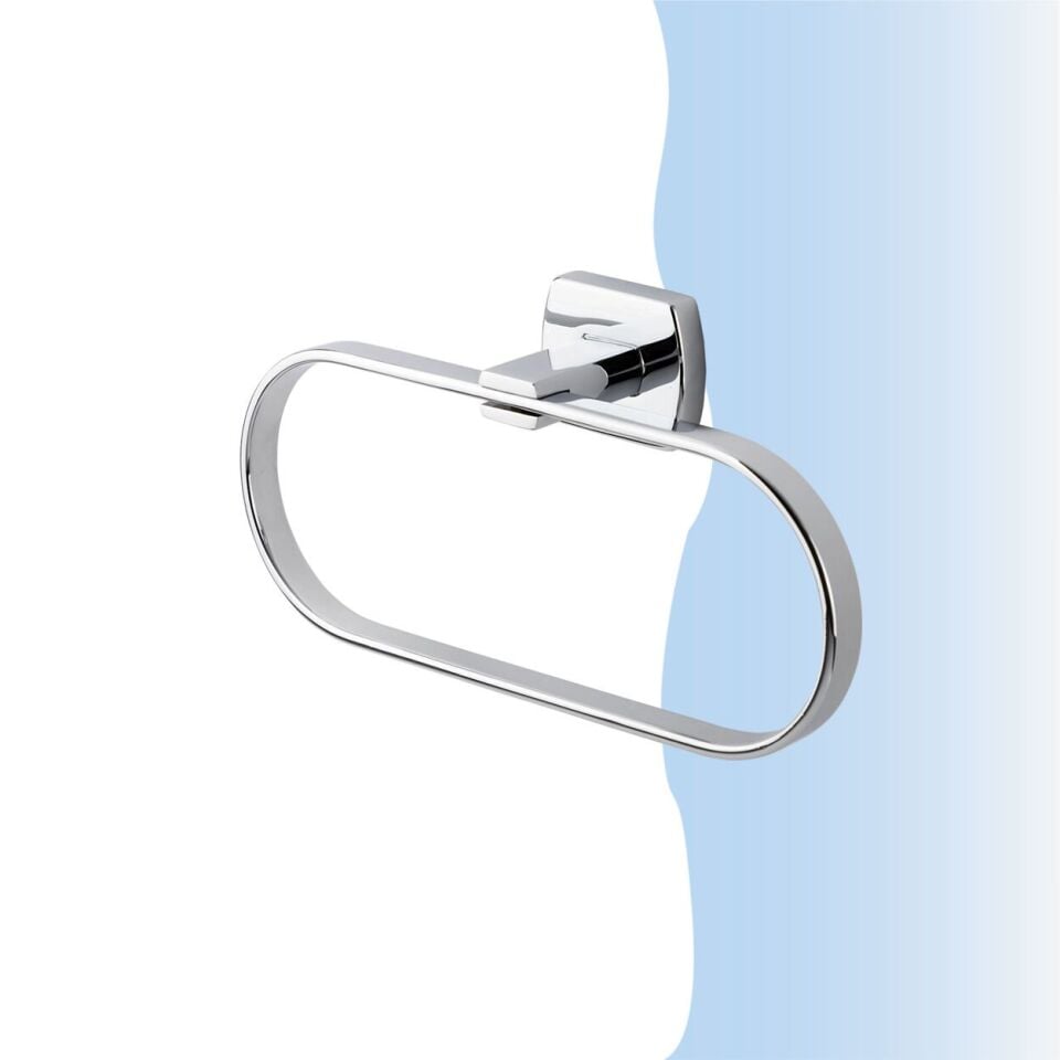 BANYOLİA - Çelik Banyo Milano Oval Havluluk (MLN10-008)