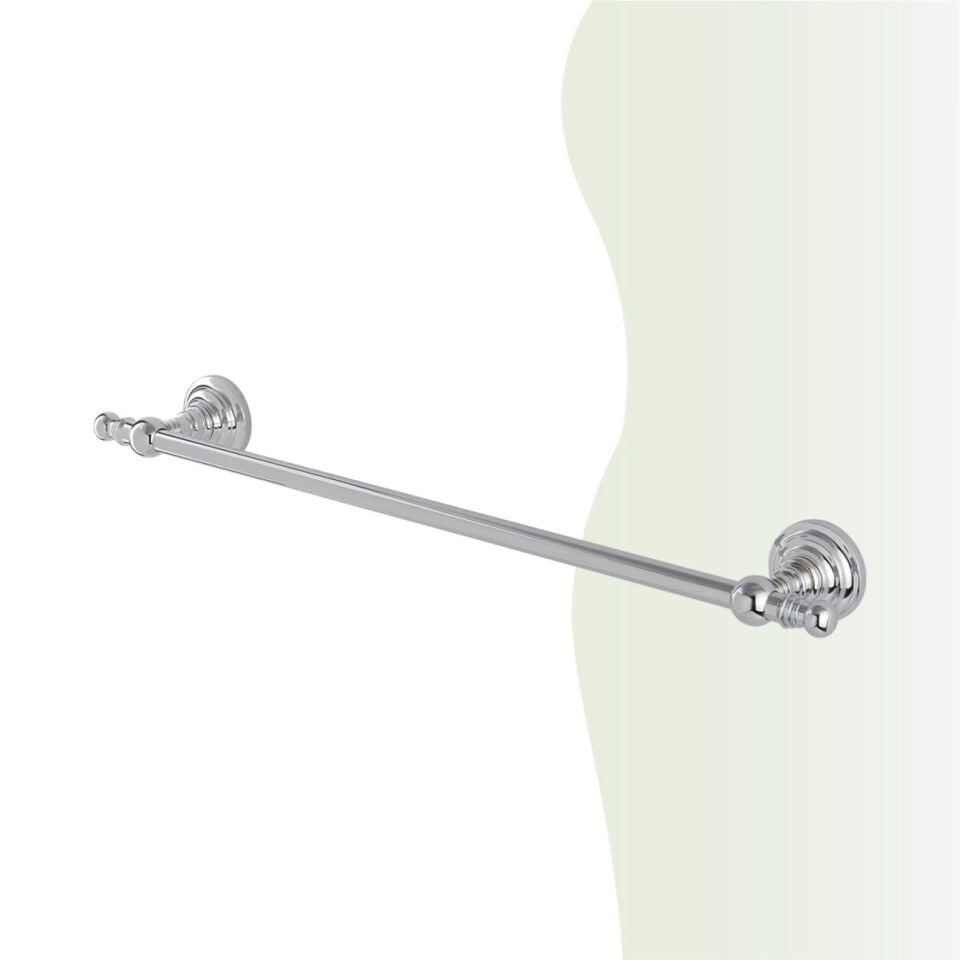 BANYOLİA - Çelik Banyo Ottoman Uzun Havluluk 50cm (OT10-006)