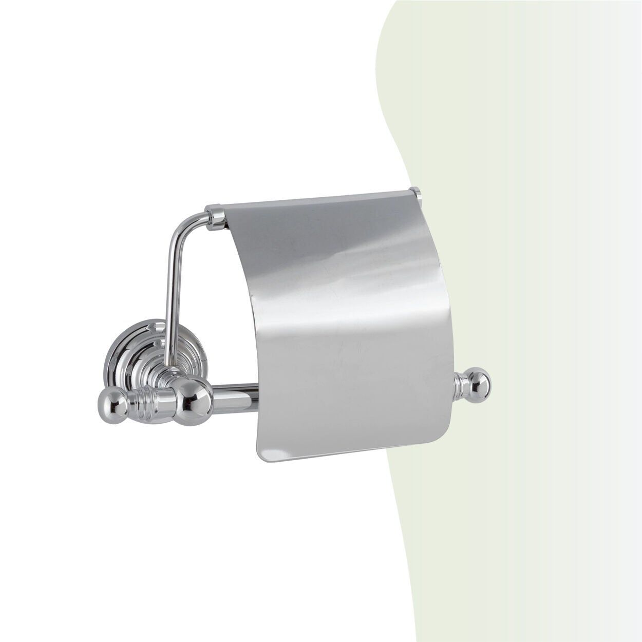 BANYOLİA - Çelik Banyo Ottoman Geniş Kapaklı Tuvalet Kâğıtlığı (OT10-007)