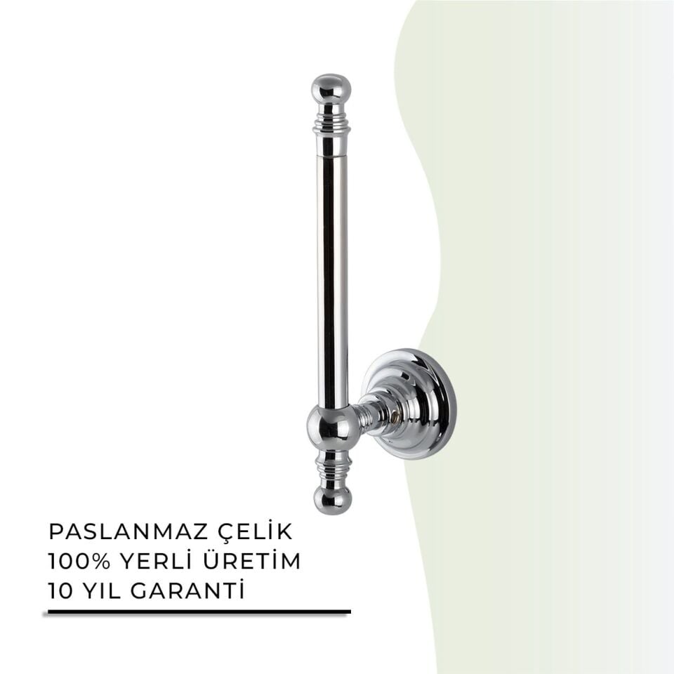 BANYOLİA - Çelik Banyo Ottoman Yedek Tuvalet Kâğıtlığı (OT10-009)