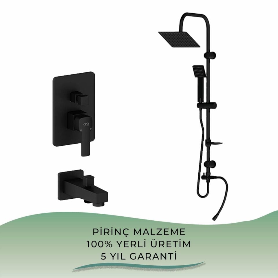 İGK YAPI - GPD Duş ve Batarya Seti - 01 (2 Parça)