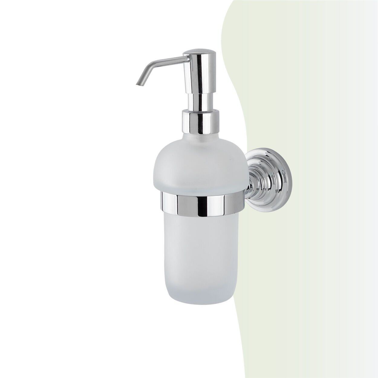 BANYOLİA - Çelik Banyo Ottoman Montajlı Sıvı Sabunluk (OT10-025)