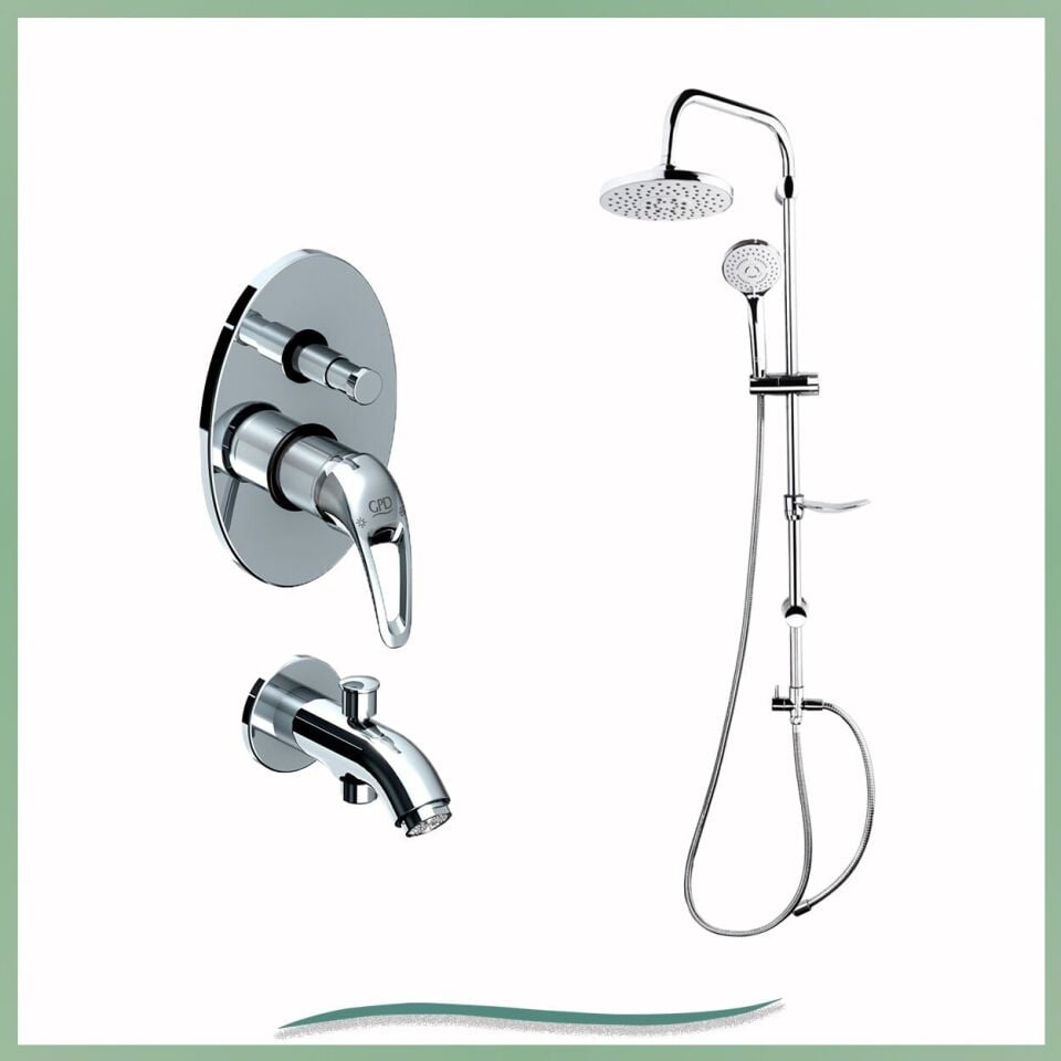 İGK YAPI - GPD Duş ve Batarya Seti - 02 (2 Parça)