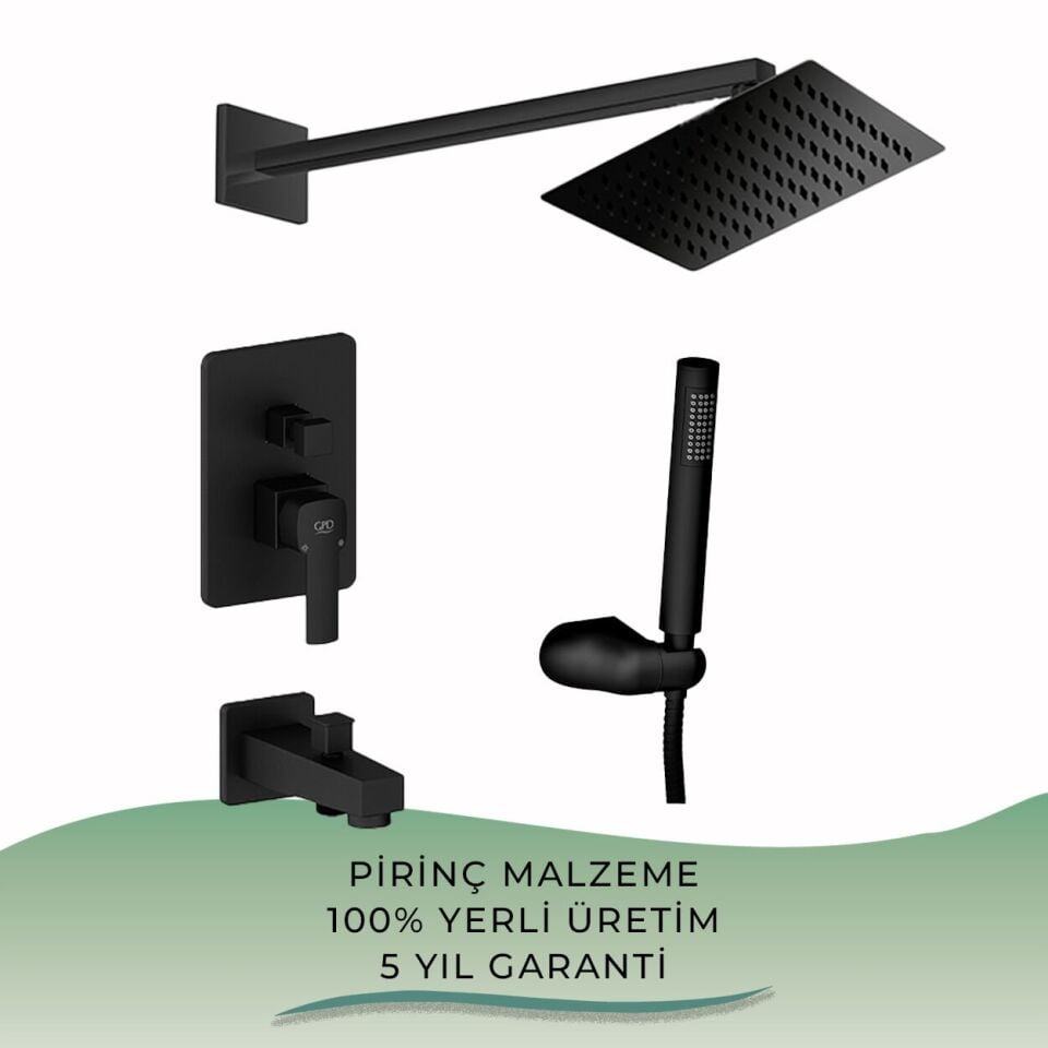 İGK YAPI - GPD Duş ve Batarya Seti - 03 (3 Parça)