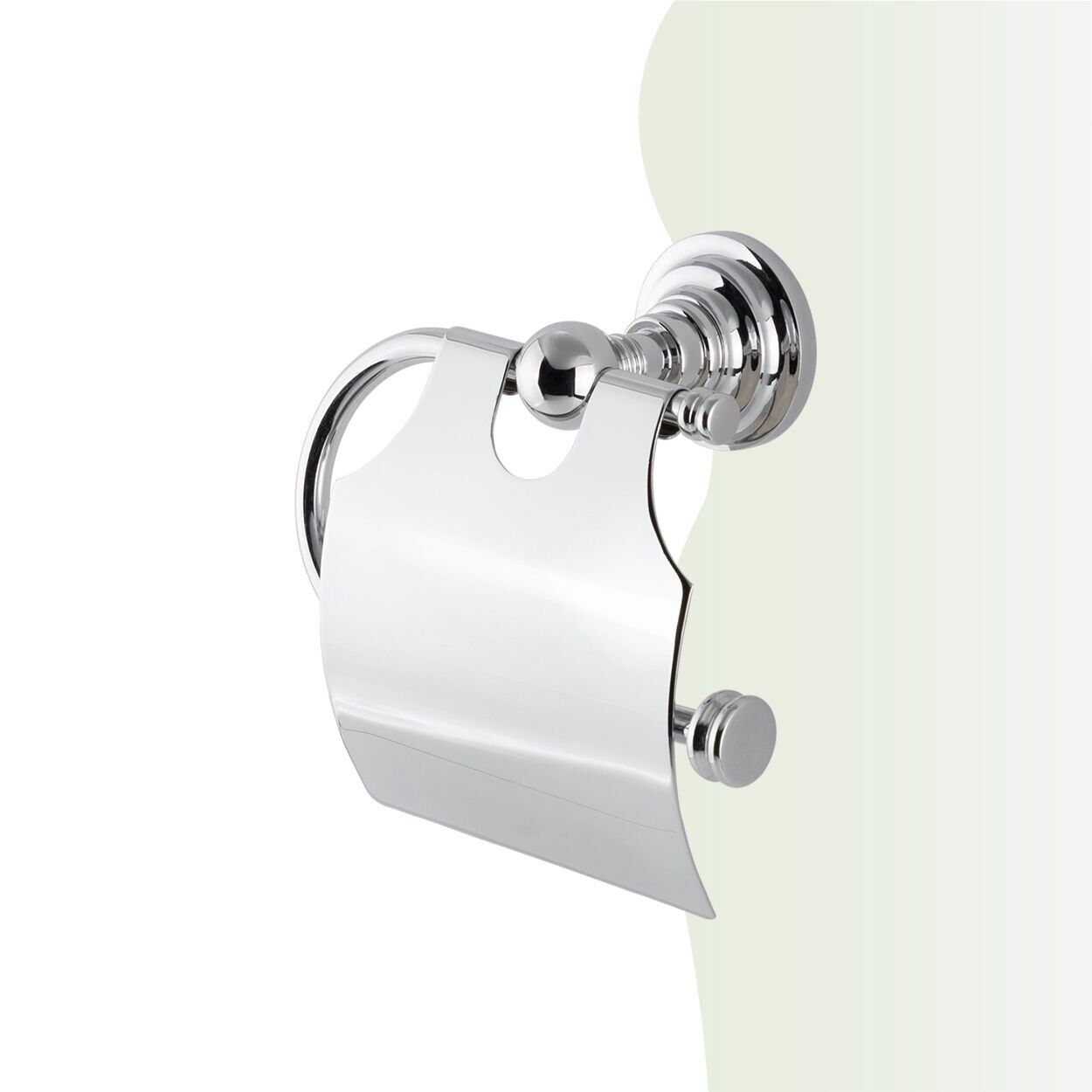 BANYOLİA - Çelik Banyo Ottoman Jule Kapaklı Tuvalet Kâğıtlığı (OT10-029)